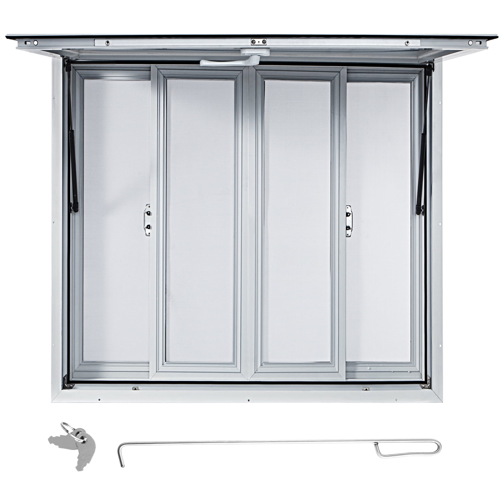 VEVOR Concession Window, 36 x 36 inch, Aluminum Alloy Food Truck