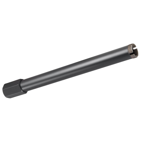 VEVOR Core Drill Bit, 1-1/2 inch Diameter, 14 inch Drilling Depth, 1-1/4 in-7 Internal Thread, High-Precision Welding Technology, Wet Diamond Core Bit for Reinforced Concrete, Bricks, and Masonry