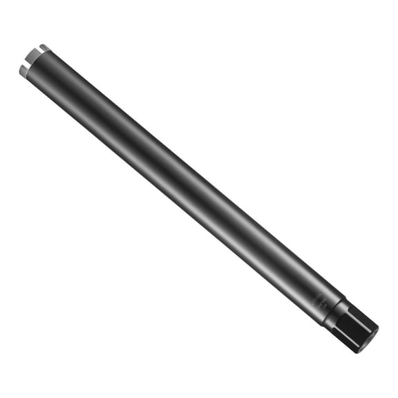 VEVOR Core Drill Bit, 2" Wet Diamond Core Drill Bits, 14" Drilling Depth Concrete Core Drill Bit with Saw Blade, 1-1/4"-7 Inner Thread, Laser Welding, Diamond Wet Coring Bit for Concrete Brick