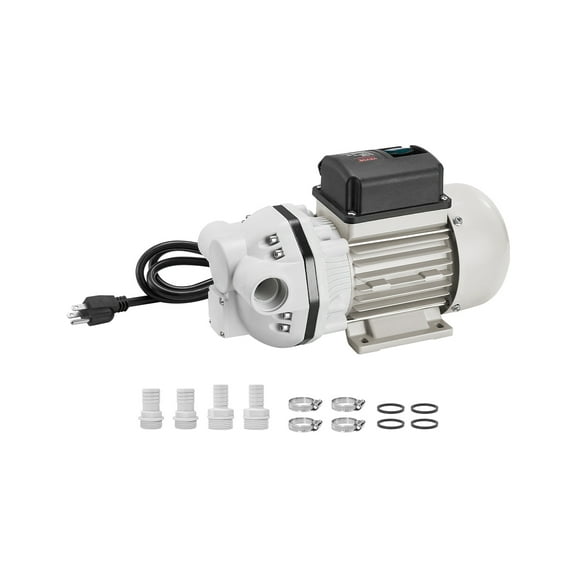 VEVOR DEF Transfer Pump, 10.5 GPM, Diaphragm Irrigation Self Priming Electric Water Pump for Diesel Exhaust Fluid Automotive Urea Oil, 110V, 375W, 26.25 ft Lift, for Liquid Transportation Refueling