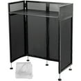 thumbnail image 1 of VEVOR DJ Facade 20"x40x"45", DJ Event Booth Flat Table Top w/ White & Black Scrim, 1 of 9