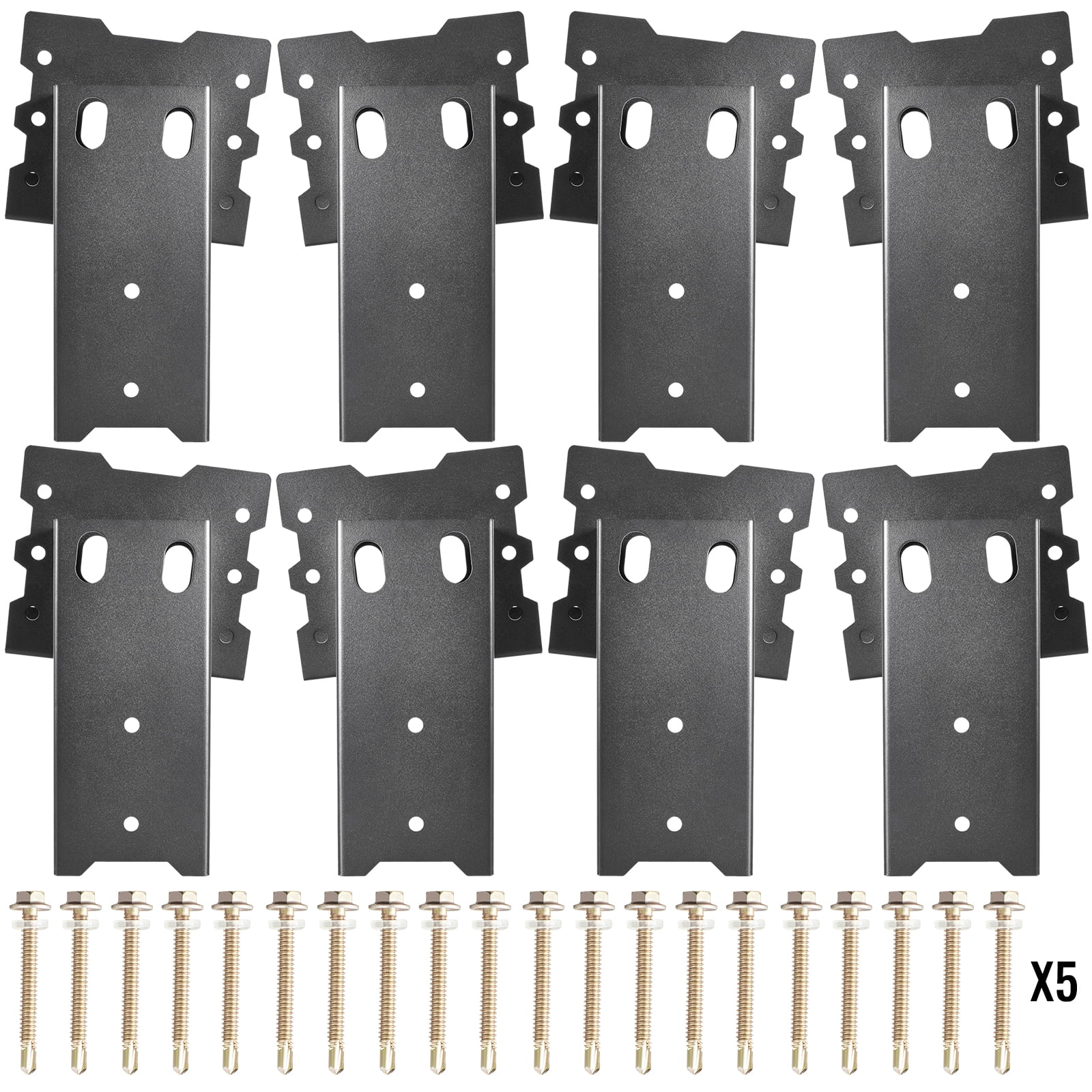 VEVOR Deer Blind Brackets 4 x 4 Deer Stand Brackets Powder Coated Steel