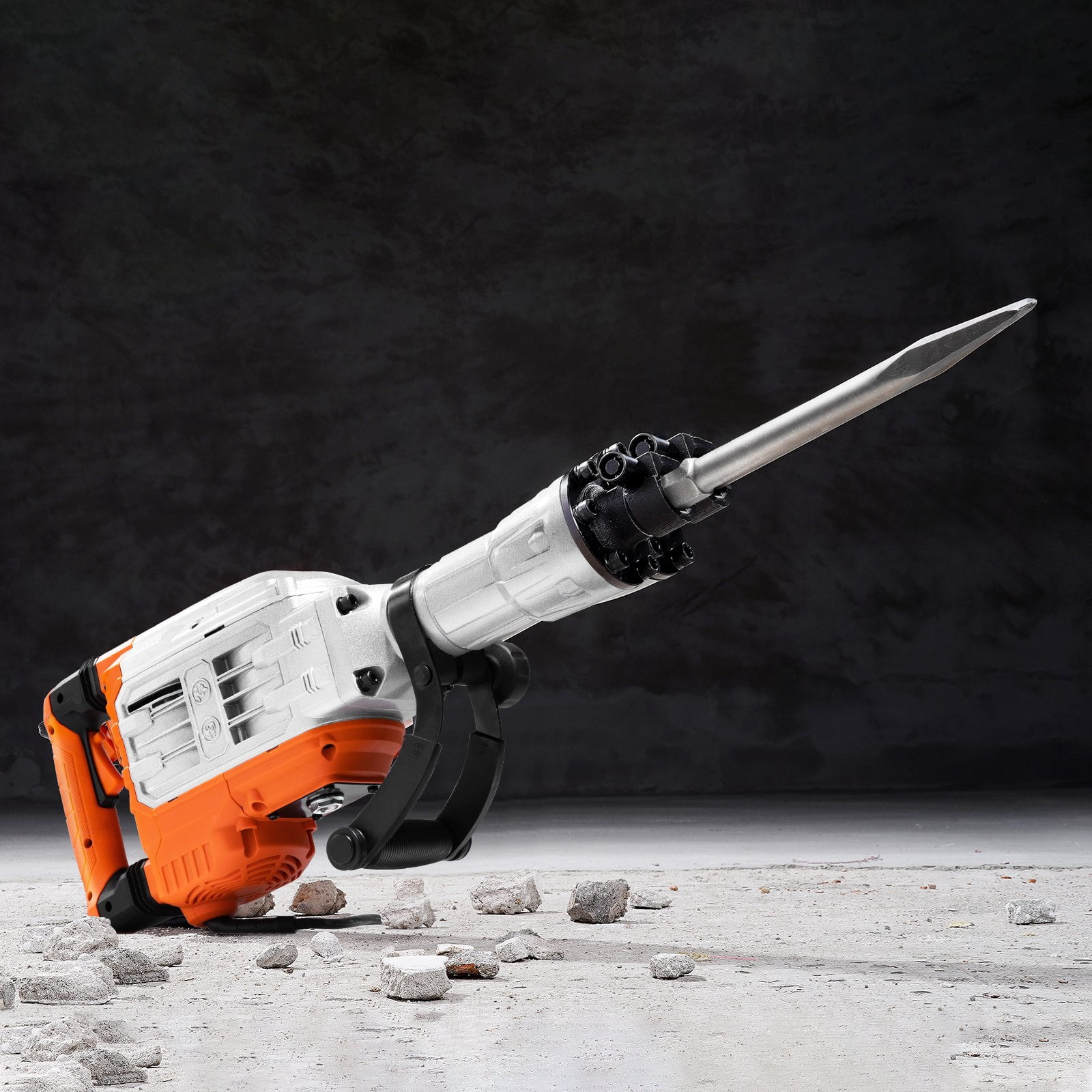 VEVOR Demolition Jack Hammer, 3500W Electric Concrete Breaker with 2 Chisel Bits