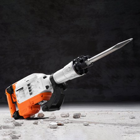 VEVOR Demolition Jack Hammer, 3500W Electric Concrete Breaker with 2 Chisel Bits