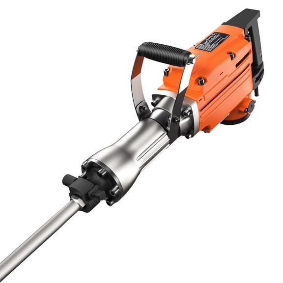 Demolition Jack Hammer Concrete Breaker 2200W Electric Hammer 2 Chisel Bits