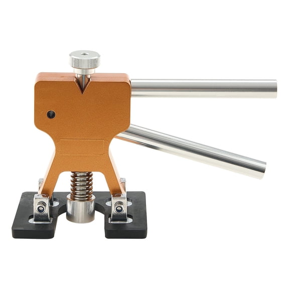 VEVOR Dent Puller Kit, 100 PCS Paintless Dent Removal Kit with Golden Lifter, Bridge Puller, Slide Hammer T-Bar, Glue Gun, Auto Body Hail Damage Remov