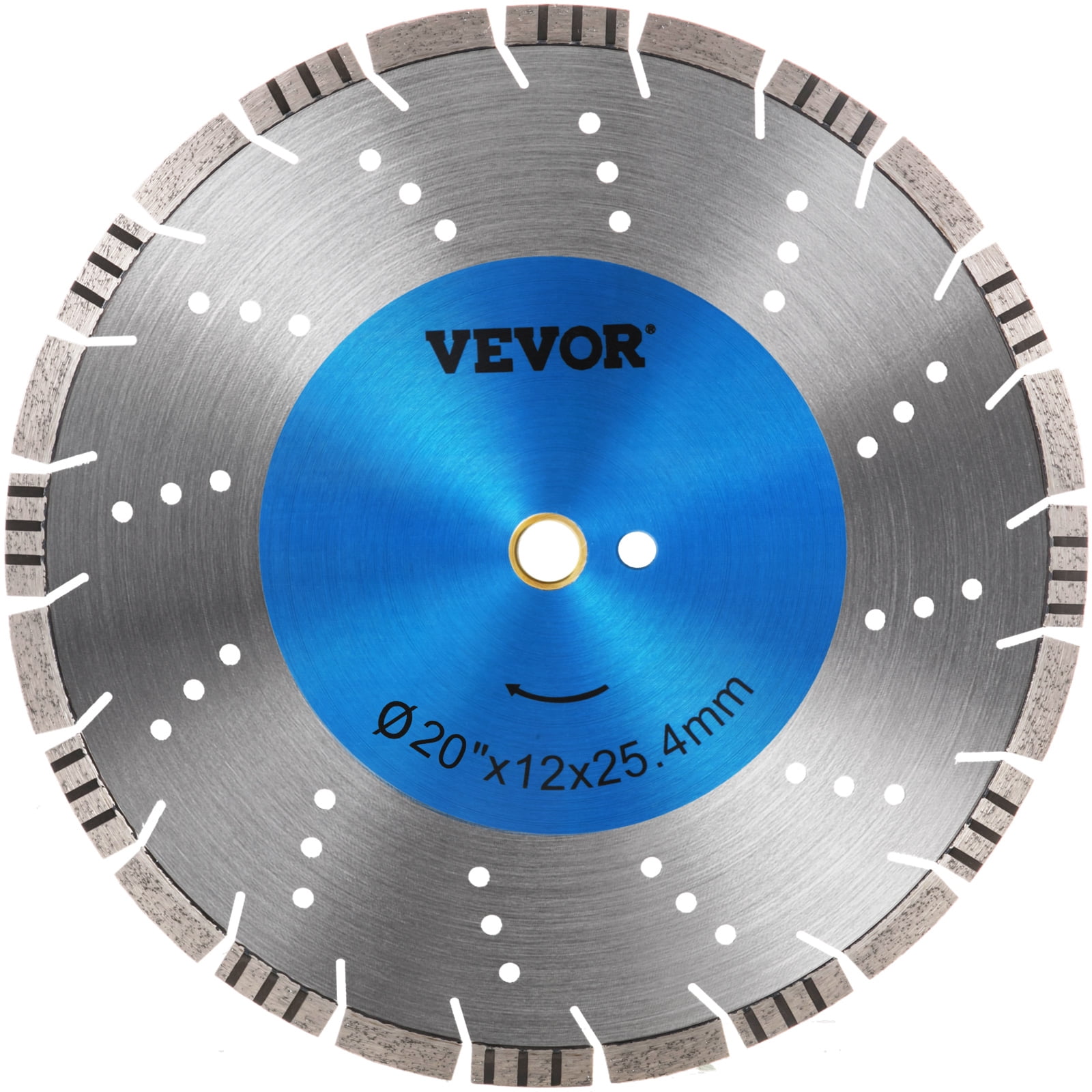 VTXMax 20-Pack Diamond Saw Blades – 10 Inch Wet/Dry Cutting For Concrete, Brick, Stone & Masonry – Segmented General Purpose