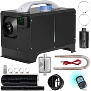 VEVOR Diesel Air Heater 8KW, All in One 12V Truck Heater, Parking Heater with Black LCD, Remote Control, Fast Heating Diesel Heater for RV Truck, Boat, Bus