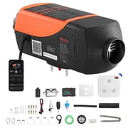 VEVOR Diesel Heater DC 12V 10 L/2.6 Gal Large Fuel Tank Diesel Air Heater, For Various Vehicles, Fast Heating, with Bluetooth App Control, Remote Control and LCD Panel,Automatic Altitude Compensation