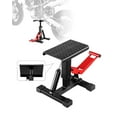 thumbnail image 1 of VEVOR Dirt Bike Lift Stand, Motorcycle Jack Lift Stand 1200lbs Capacity and Hydraulic Lift Operation, Hoist Table Adjustable Height 9.8"-18.3" for Dirtbike Repair, Maintenance, Dirt Bike Accessories, 1 of 9