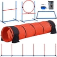 thumbnail image 1 of VEVOR Dog Agility Training Equipment 5 PCS Set Upgrade w/ Hurdles Extended Tunnel - VEVOR Dog Agility Training Equipment 5 PCS Set Upgrade w/ Hurdles Extended Tunnel, 1 of 11