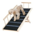 thumbnail image 1 of VEVOR Dog Ramp,Folding Pet Ramp for Bed,Adjustable Dog Ramp for Adjustable,Suitable for Couch,Sofa,Car 47.2" Long,Adjustable from 13.8" to 27.6", 1 of 5