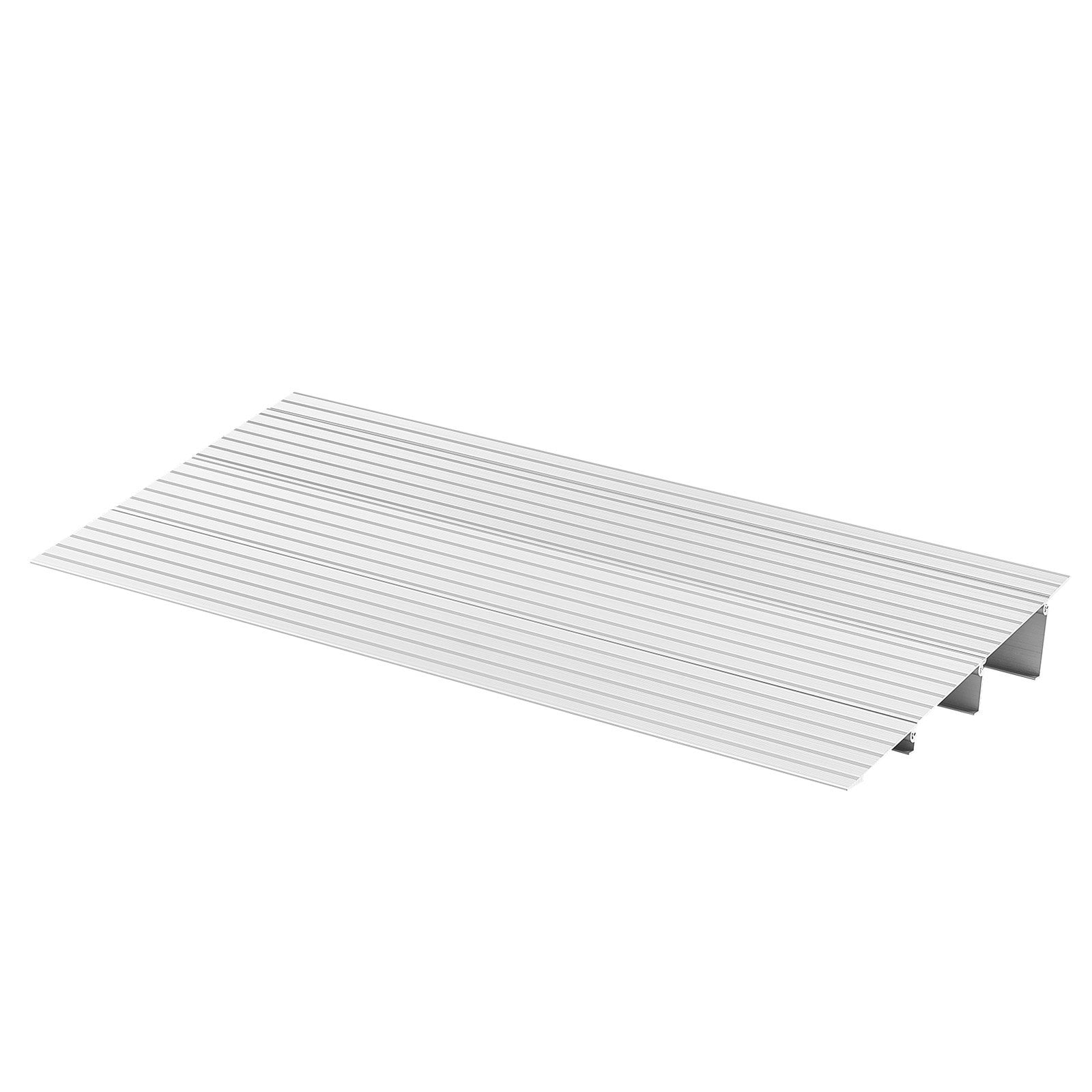 VEVOR Door Threshold Ramp, 3 inch Rise, Aluminum Alloy Threshold Ramp ...