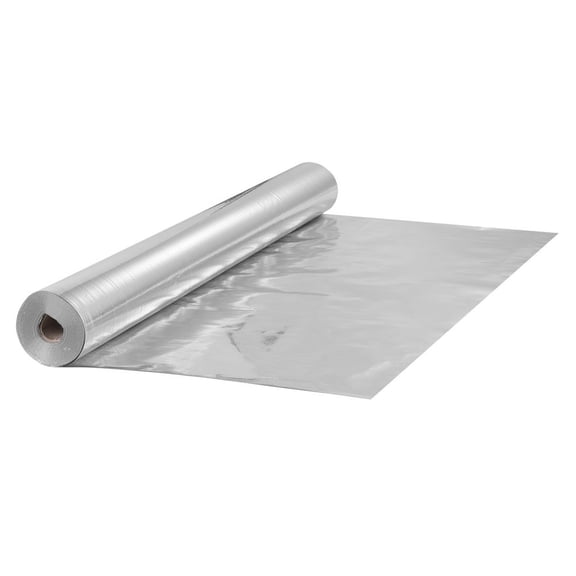 Double Reflective Insulation Roll Woven Fabric Radiant Barrier 3000 in x 48 in x 6.5 mil
