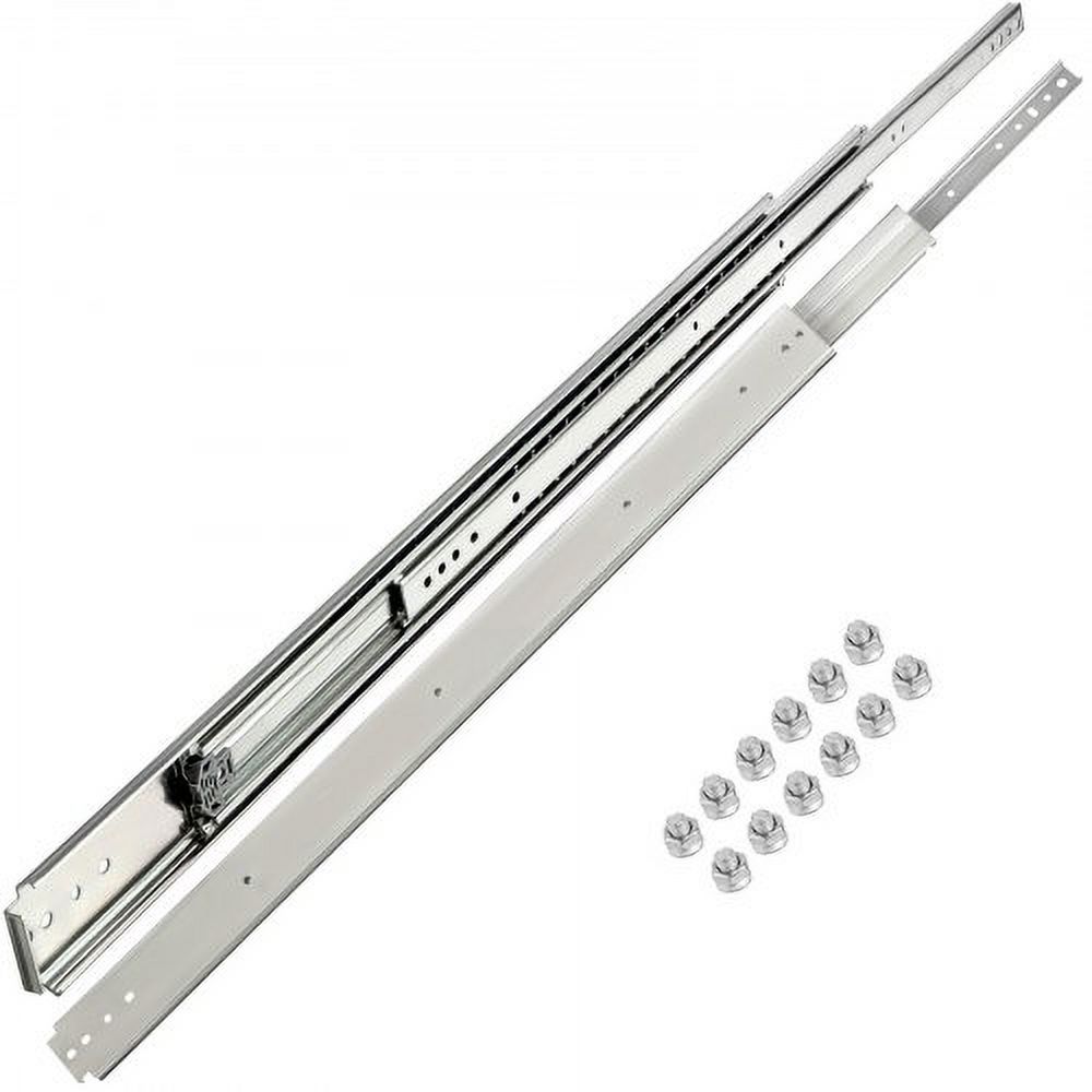 VEVOR Drawer Slides, 1 Pair 34 Inch Heavy Duty Drawer Slides, Ball