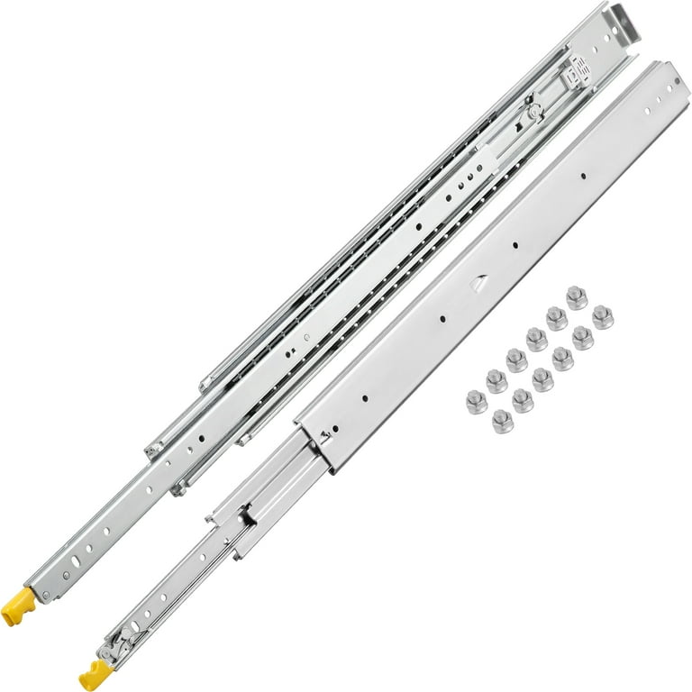 36 in. Industrial Duty Full Extension Ball Bearing Side Mount Drawer Slide 36 in. Industrial Duty Full Extension Ball Bearing Side Mount Drawer Slide