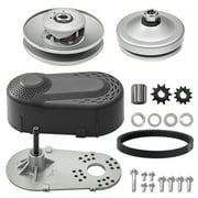 VEVOR Drive Clutch, 2-8HP Engine, 2000 RPM High-Strength Drive Clutch with Asymmetric Designed Wheels & Robust Rubber Belt, Sturdy & Durable Clutch with Full Accessories, Fit for Various Engines