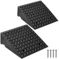 thumbnail image 1 of VEVOR Driveway Curb Ramp, 7000 lbs Load Capacity, 7 Inches Rise Height Heavy Duty Curbside Bridge Ramp with Drainage Tank for Wheelchairs, Strollers, Motorcycles, Cars, Lawn Mowers & Trailers, 2 Pack, 1 of 9