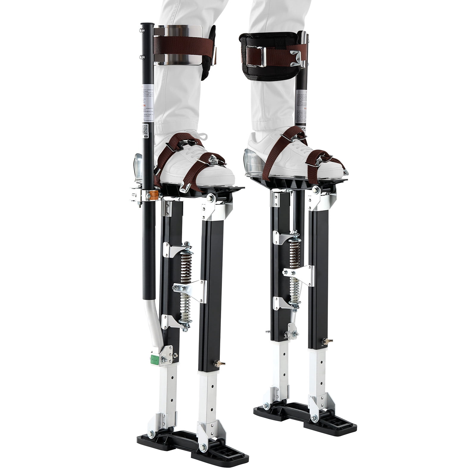 Spring Stitlts VEVOR Drywall Stilts, 19.1–31.1 in Adjustable Aluminum Painter Stilts ...
