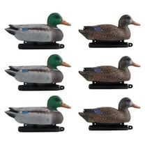 VEVOR Duck Decoys, Realistic Floating Duck Decoys, Weight Forward Swim, Plastic Duck Hunting Decoy Outdoor for Hunting, for Pool,Pond,and Lake,Garden Yard Decoration,Easy to Carry and Use,6-Pack