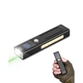 thumbnail image 1 of VEVOR EDC Flat Flashlight, 3-in-1 High Lumens LED Flashlight with Green Beam, IPX4 Waterproof Rechargeable Flash Light for Office Presentation, Hiking, Camping, Emergencies, Lightweight & Portable, 1 of 9