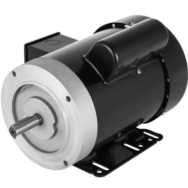 VEVOR Electric AC Motor, 1725rpm 3/4HP Single Phase 56C Frame Air