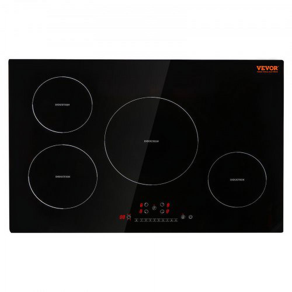 VEVOR Electric Cooktop, 4 Burners, 30'' Induction Stove Top, Builtin