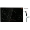 thumbnail image 1 of VEVOR Electric Cooktop, 4 Burners, 30'' Induction Stove Top, Built-in Magnetic Cooktop 7500W, 9 Heating Level Multifunctional Burner, LED Touch Screen w/ Child Lock & Over-Temperature Protection, 1 of 9