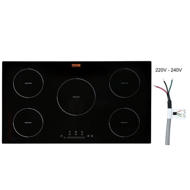 K&H German Design 5 Burner Induction Cooktop - 31.5" - 240V 9200W - Model IN30-9200FLX