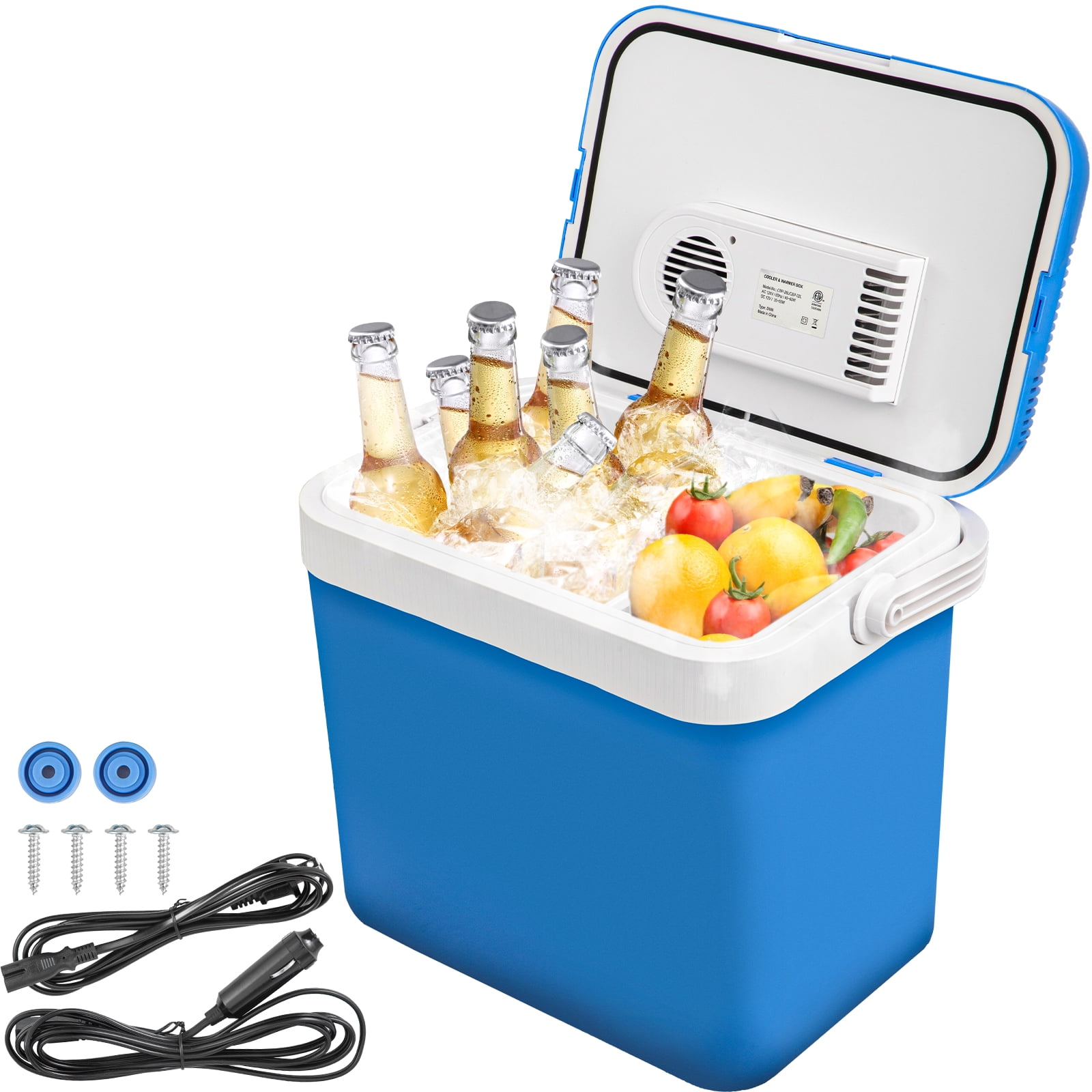 Ivation 24 L Electric Cooler and Warmer Portable Car Fridge with