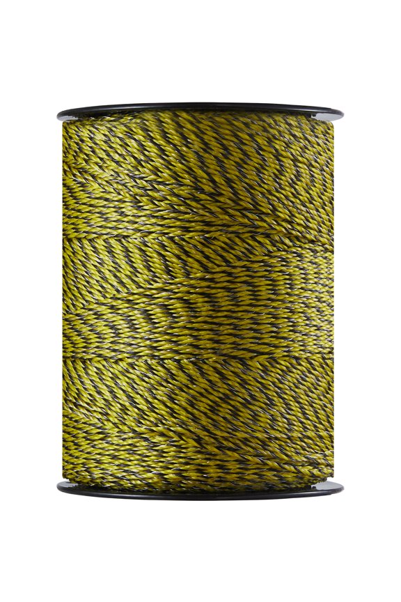 Electric Fence Wire, 3366Ft 1026M Portable Polywire, 1/8" Diameter 6 Stainless Steel Strands for Reliable Conductivity and UV, Rust Resistance, Fencing Rope Line for Horse, Cattle, Livestock
