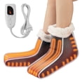 thumbnail image 1 of VEVOR Electric Foot Warmer with 6-Level Heating, Split Design Heated Slippers with Timer for Home and Office Use, 1 of 12