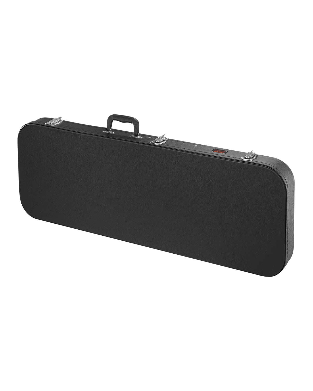 VEVOR Electric Guitar Hard Case, 43.11 in Rectangular Guitar Hard Case ,With Lock Latch Keys Handle,PVC Padding Soft Lining Water-Resistant Hard Shell Guitar Cases, for 39 in Electric Guitars,Black
