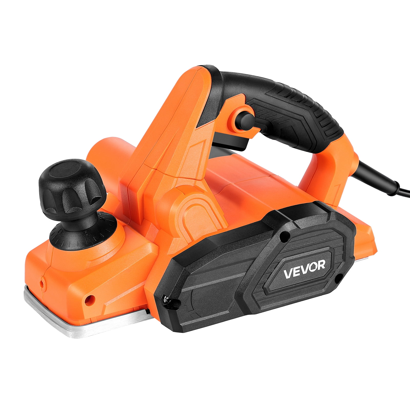 VEVOR Electric Hand Planer, 3-1/4-Inch Cut Width, 7-Amp 16800 RPM ...