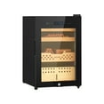 thumbnail image 1 of VEVOR Electric Humidor, 60L, 350 Counts Electric Cigar Humidor Cabinet with Compressor Cooling, Constant Humidity & Temperature Control, Spanish Cedar Wood Shelves & Drawers, 3 Layers, for Household, 1 of 9