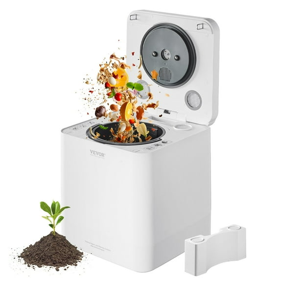 VEVOR Electric Kitchen Composter, 5L Smart Countertop Food Recycler