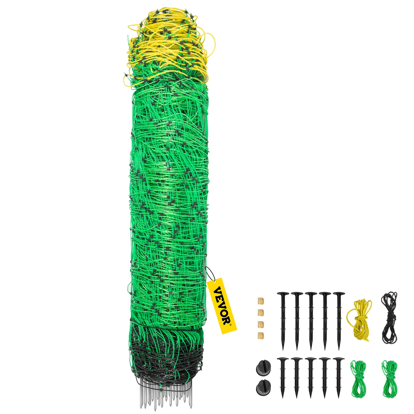 VEVOR Electric Netting Fence Kit Sheep Fencing 49.6"H x 164'L with