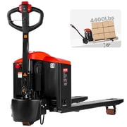 VEVOR Electric Pallet Jack, 4400 lbs Load Capacity, Lithium Battery Powered Pallet Jack Truck with 48L x 27W Inch Forks for Material Handling, Suitable for Warehouse, Supermarket, Manufacturing