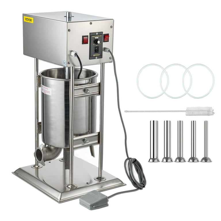 Sausage stuffer electric outlet