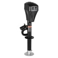 thumbnail image 1 of VEVOR Electric Trailer Jack, 5000 lbs, Heavy Duty RV Electric Power Tongue Jack with 7-pin Connector, Manual Crank Handle & Weatherproof Jack Cover, 10"-28.3" Lift, for Trailers, Campers & RVs, Black, 1 of 9