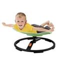 thumbnail image 1 of VEVOR Elephant Kids Swivel Chair, 220 LBS Capacity, 360° Spinning Chair, Autistic Kids Sensory Toy Chair with Non-Slip Metal Base, Toddler Sit and Spin Chair for Coordination Balance Focus Green, 1 of 9