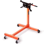 VEVOR Engine Stand, 750 lbs 3/8 Ton Rotating Engine Motor Stand with 360 Degree Adjustable Head, Cast Iron Motor Hoist Dolly, 4-Caster, 4 Adjustable Arms, for Vehicle Maintenance, Auto Repair