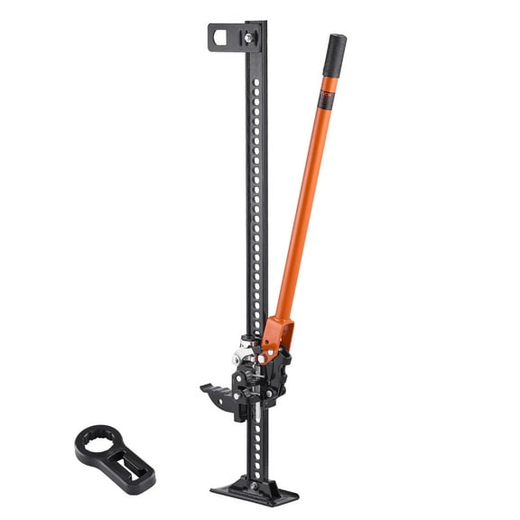 VEVOR Farm Jack, 42" Utility High Lift Farm Jack, 3.18 Ton (7,000 lbs) Capacity Ratcheting Off Road Utility Jacks, Heavy-Duty Lift Jacks with 5.12"-36.6" Lifting Range for Tractor, Truck, SUV
