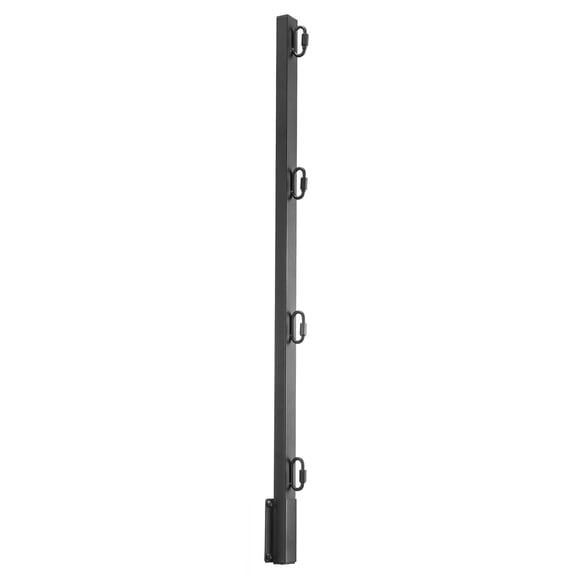 VEVOR Fence Post Extender, 12 Packs 32.1 in Barbed Wire Arm, Sturdy Steel Fence Height Extender, Flat or Surface Mounted Barbed Wire Extension Arms, Protect Privacy and Prevent Pets Jumping Off