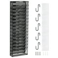 thumbnail image 1 of VEVOR File Wall Rack, One-Piece 16 Pockets Mesh Wall File Holder, Wall Mounted Magazine Mail Paper & Document Storage Folder, Metal Wall File Organizer with Nametag Label, for Office Home & School, 1 of 9