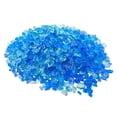 thumbnail image 1 of VEVOR Fire Glass, 10 LBS / 4.5 KG Fireplace Rocks, 3/4-Inch / 19.05 mm Reflective Firepit Glass Rock, High Luster Stone Landscaping for Fire Pit Table, Aqua Blue + Caribbean Blue + Aqua Green, 1 of 9
