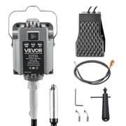 VEVOR Flex Shaft Grinder, 125W 18000RPM Electric Flex Shaft Rotary Tool, Foot Pedal Control Hanging Carver Grinder with Forward-Reverse Rotation for Carving Buffing Engraving Polishing