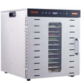 thumbnail image 1 of VEVOR Food Dehydrator Machine, 10 Stainless Steel Trays, 1000W Electric Food Dryer with Digital Adjustable Timer & Temperature for Jerky, Herb, Meat, Beef, Fruit, Dog Treats and Vegetables, 1 of 9