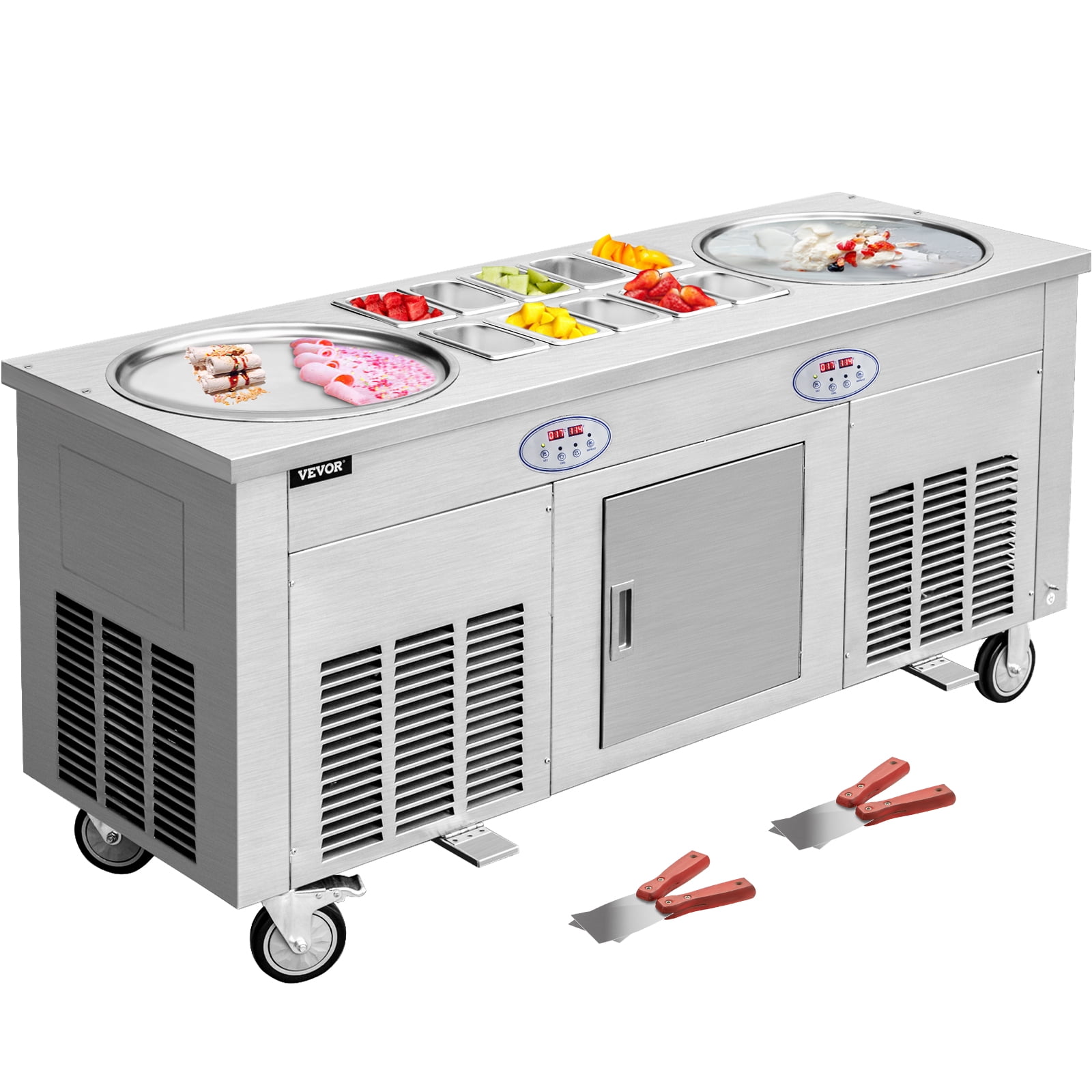 Popular fried ice cream machine, ic cream roll machine