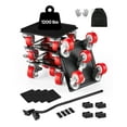 thumbnail image 1 of VEVOR Furniture Dolly, Maximum Load 1200 lbs, Heavy Duty Furniture Movers with 5 360° Rotation Wheels, Carbon Steel Panel, Furniture Lift Slider Tool Set for Appliances,Sofa,Fridge,Washing Machine, 1 of 10
